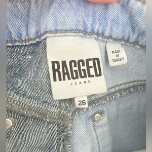 Urban Outfitters Ragged Patchwork Jeans, Size 26